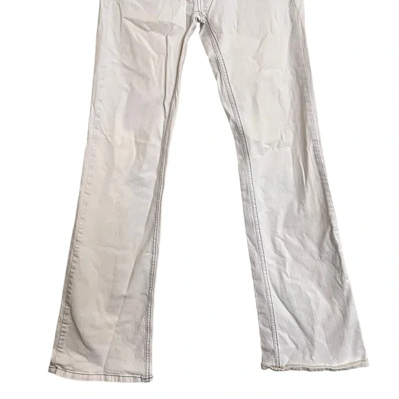 Isabel Marant White Wide‎ Leg Jeans - Picture 3 of 6